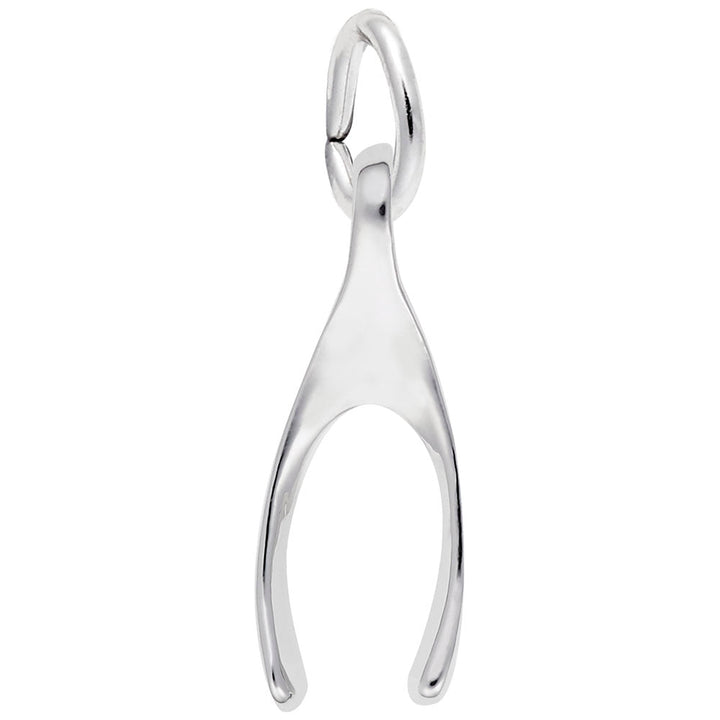 Small Wishbone Charm - Charms - Design Jewellers Edmonton