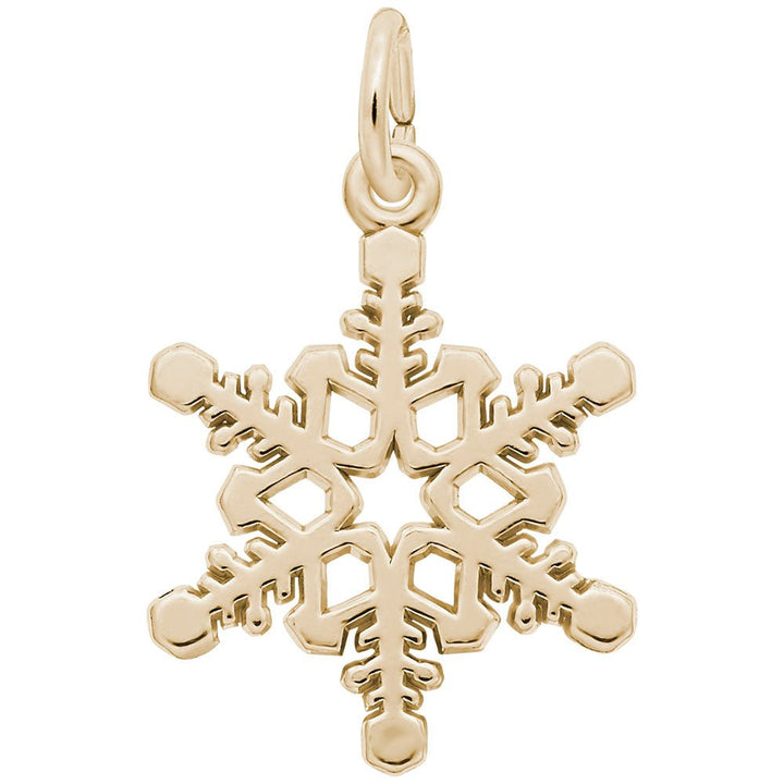Snowflake Pendant - Charms - Design Jewellers Edmonton