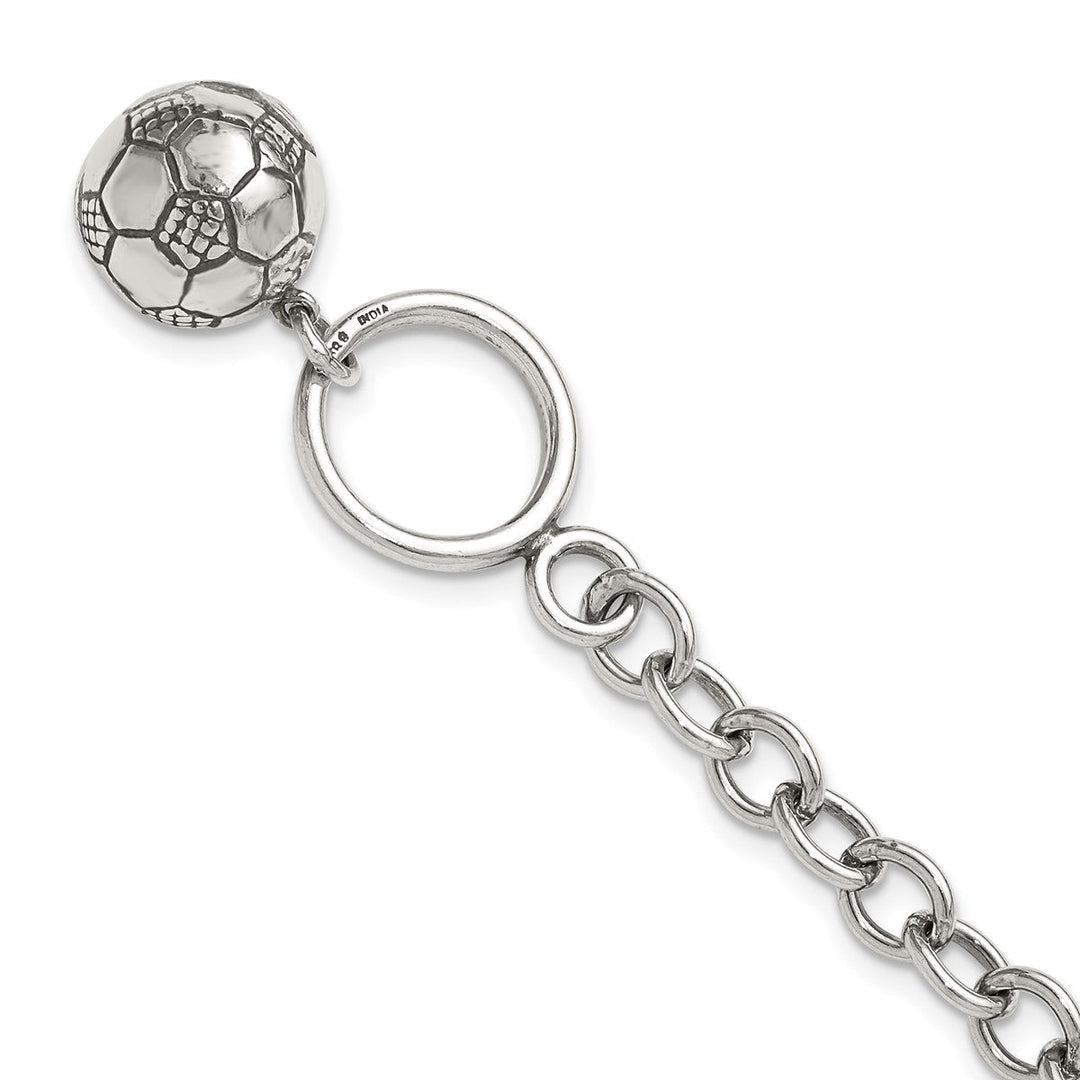 Soccer Ball Bracelet
