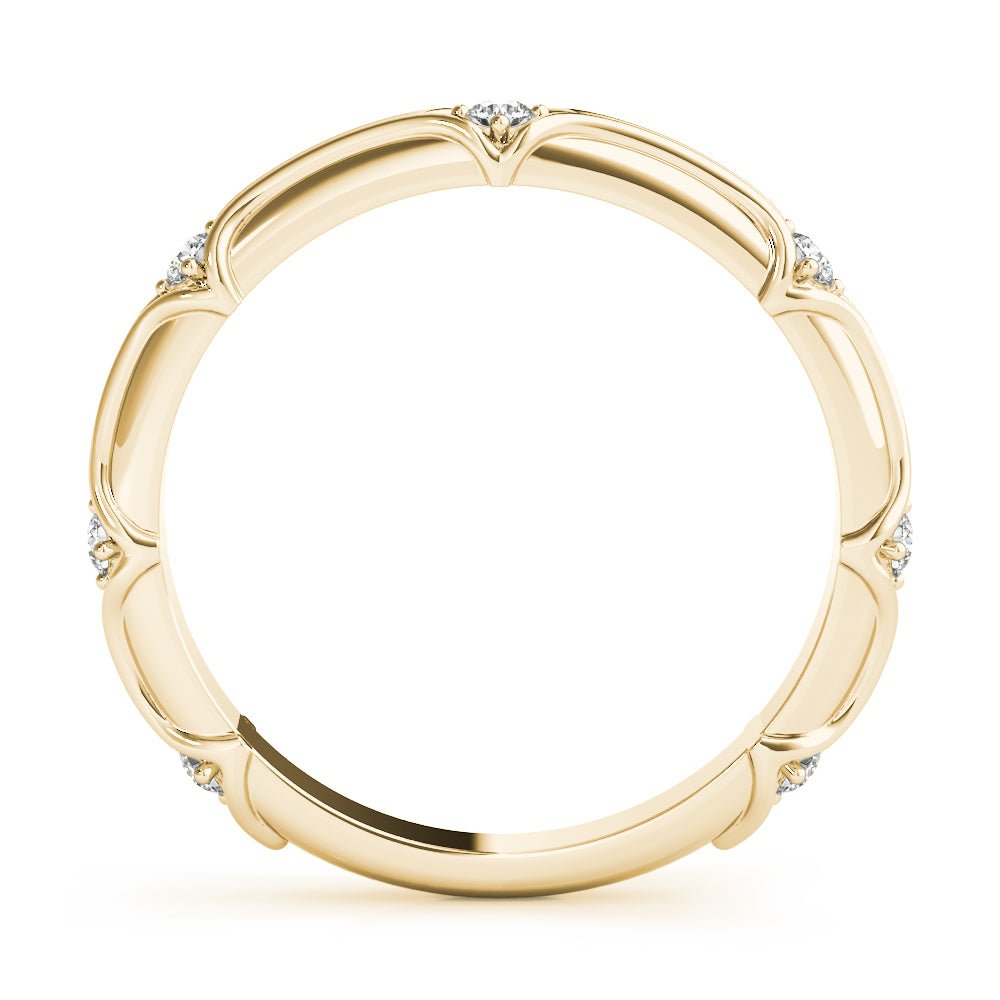 Stackable Accented Filigree Band - Stackable Ring - Design Jewellers Edmonton