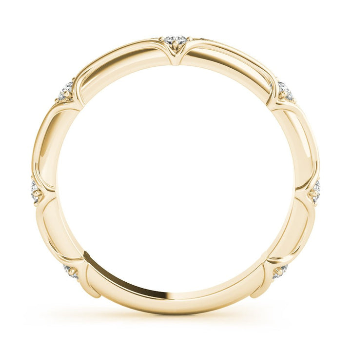 Stackable Accented Filigree Band - Stackable Ring - Design Jewellers Edmonton