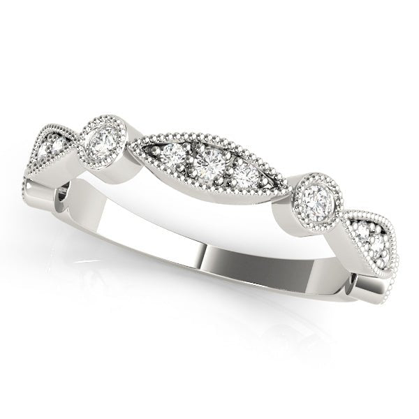 Stackable Milgrain Band - Stackable Ring - Design Jewellers Edmonton