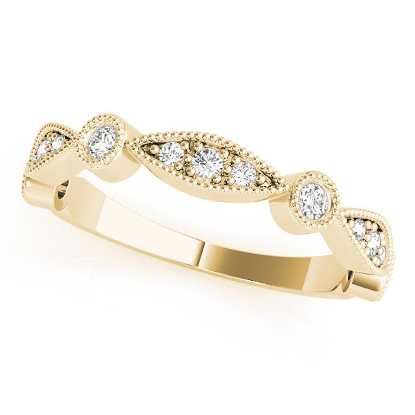 Stackable Milgrain Band - Stackable Ring - Design Jewellers Edmonton