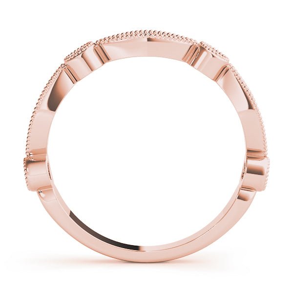 Stackable Milgrain Band - Stackable Ring - Design Jewellers Edmonton