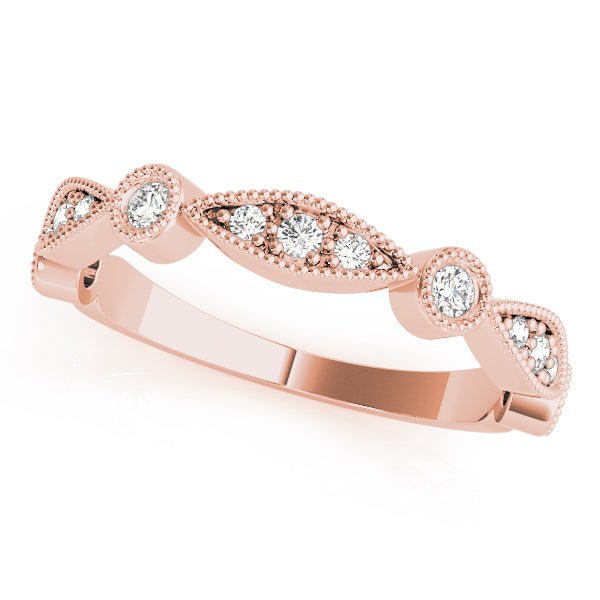 Stackable Milgrain Band - Stackable Ring - Design Jewellers Edmonton