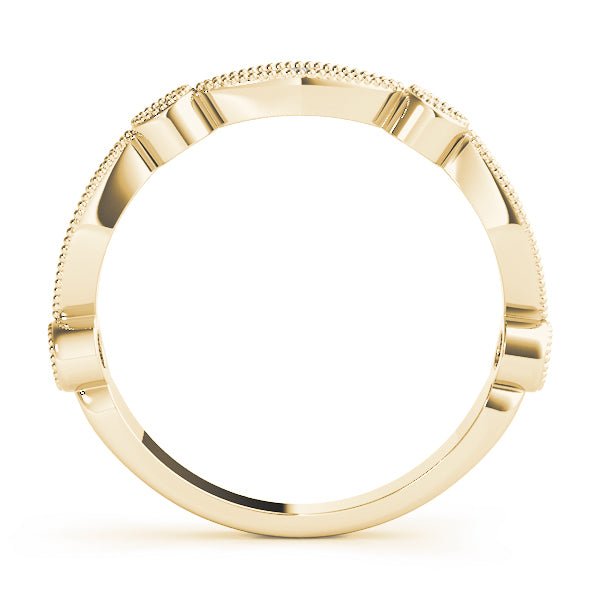 Stackable Milgrain Band - Stackable Ring - Design Jewellers Edmonton