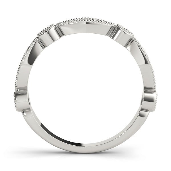 Stackable Milgrain Band - Stackable Ring - Design Jewellers Edmonton