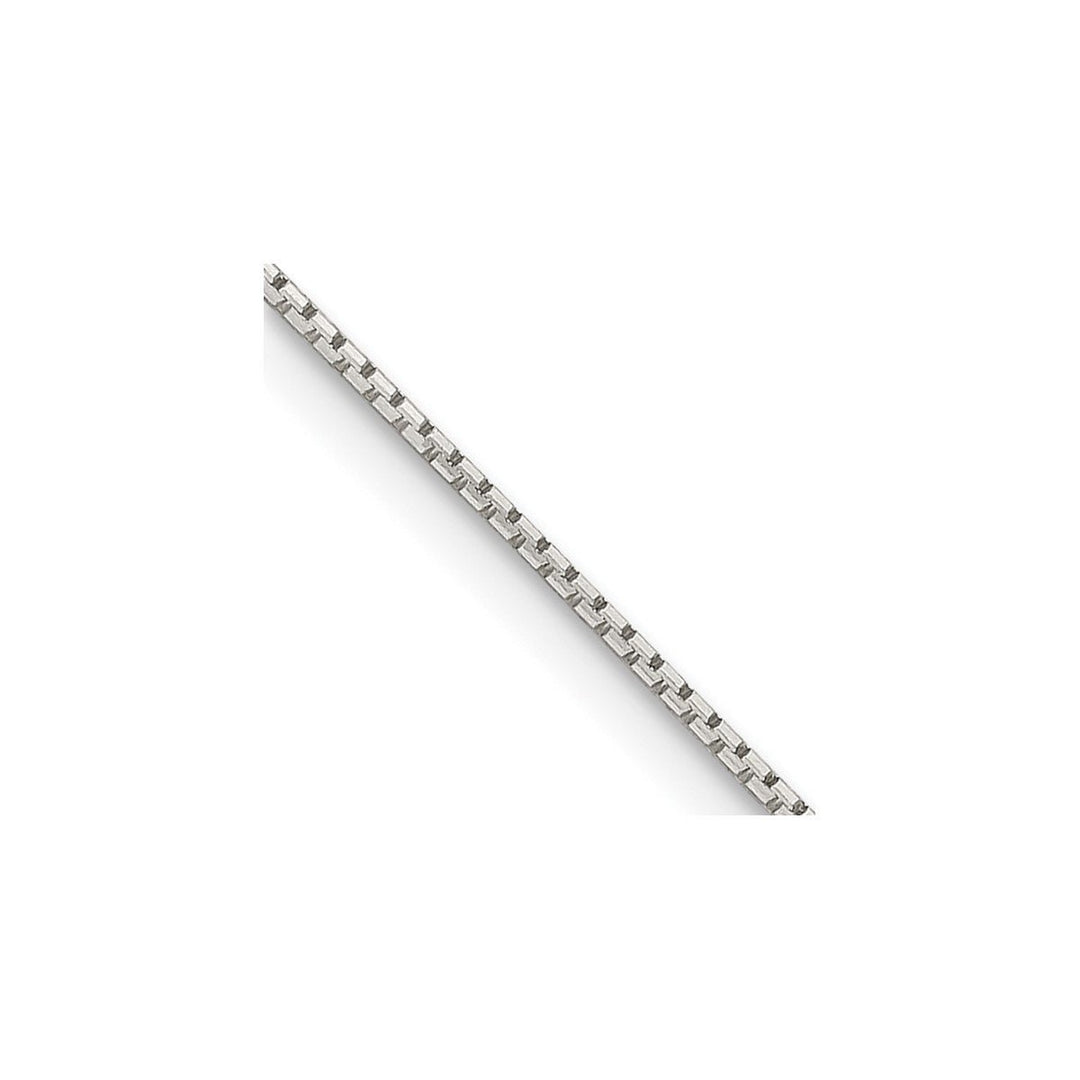 Sterling Silver 0.6mm Box Necklaces, 16"