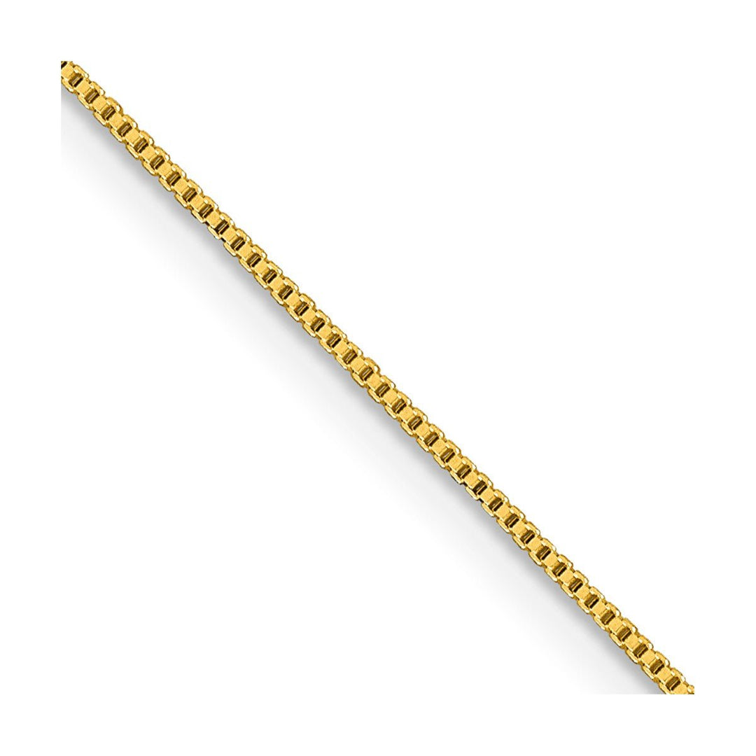 Sterling Silver 0.8mm Box Chain, 16"