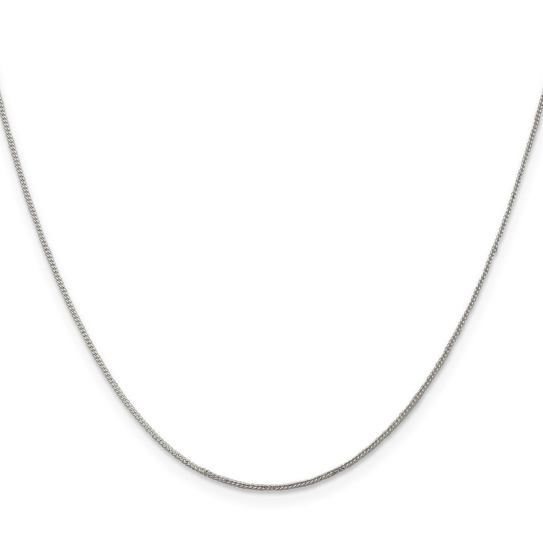 Sterling Silver 0.8mm Curb Chain, 16