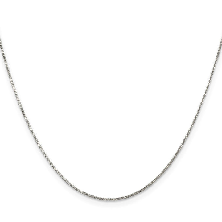 Sterling Silver 0.8mm Curb Chain, 16" - Chain - Design Jewellers Edmonton