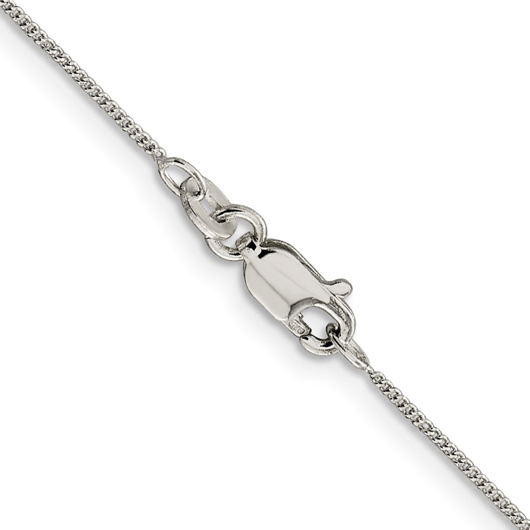 Sterling Silver 0.8mm Curb Chain, 16