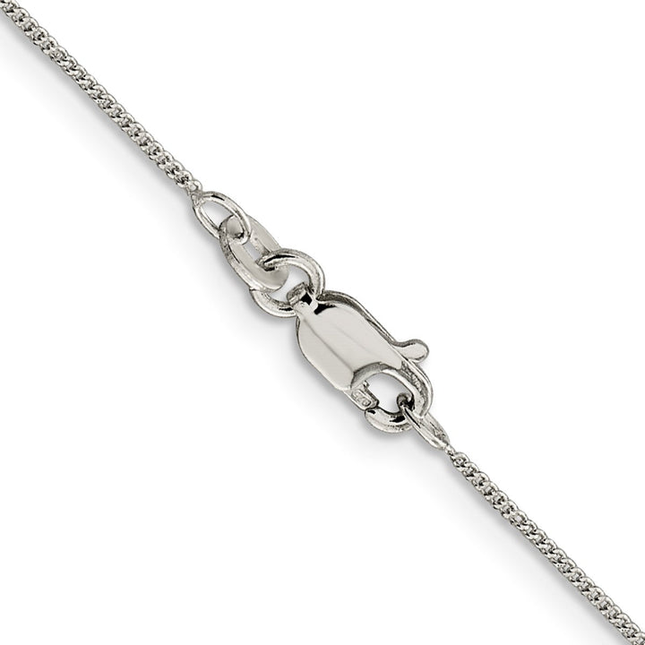 Sterling Silver 0.8mm Curb Chain, 16" - Chain - Design Jewellers Edmonton