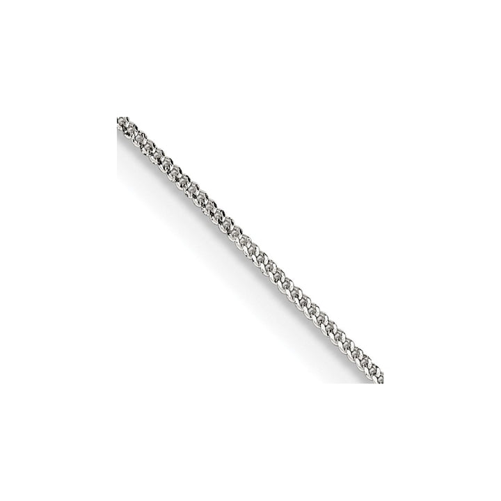 Sterling Silver 0.8mm Curb Chain, 16" - Chain - Design Jewellers Edmonton