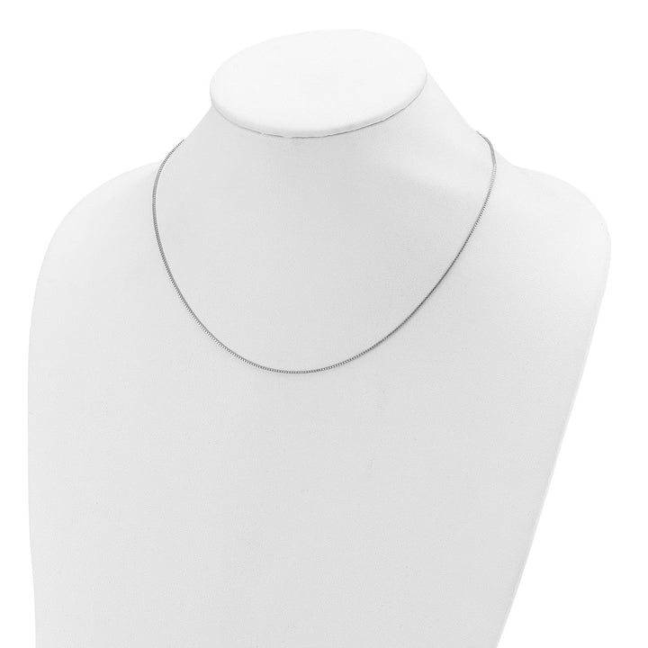 Sterling Silver 0.95mm Box Chain, 16" - Chain - Design Jewellers Edmonton
