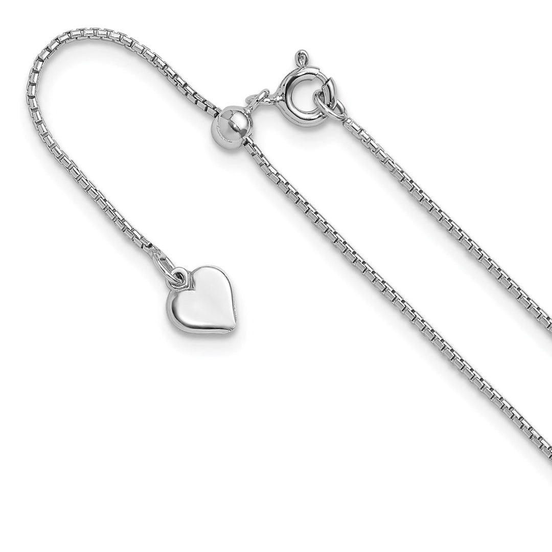 Sterling Silver 0.95mm Box Chain, 22"