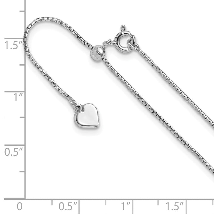 Sterling Silver 0.95mm Box Chain, 22" - Chain - Design Jewellers Edmonton