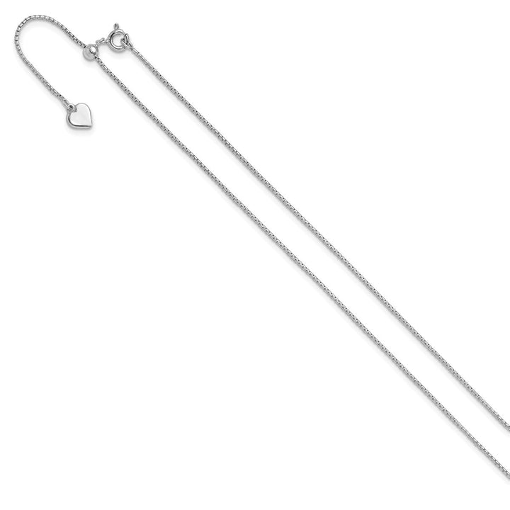 Sterling Silver 0.95mm Box Chain, 22" - Chain - Design Jewellers Edmonton
