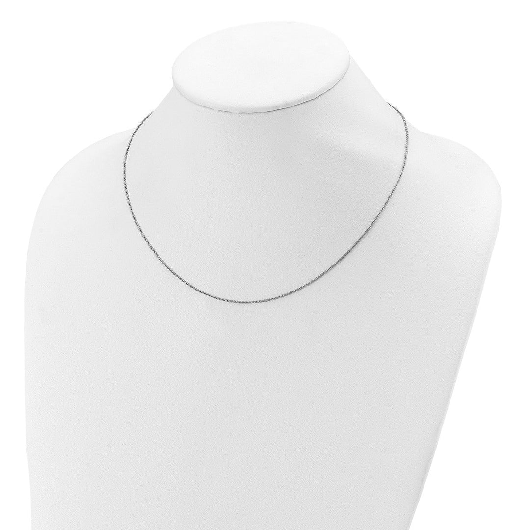 Sterling Silver 0.95mm Rolo Chain, 16