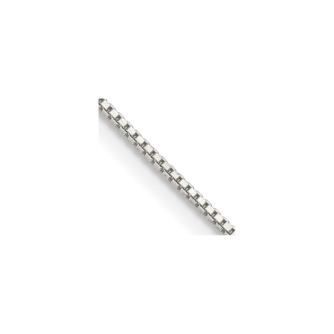 Sterling Silver 0.9mm Box Necklaces, 16"