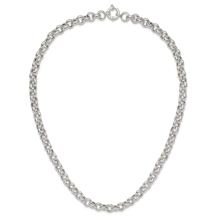 Sterling Silver 10.02mm Rolo Necklace, 24" - Necklace - Design Jewellers Edmonton