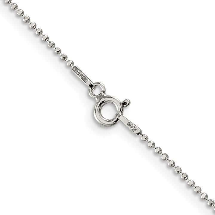 Sterling Silver 1.05mm Ball (Beaded) Necklaces, 18" - Necklace - Design Jewellers Edmonton