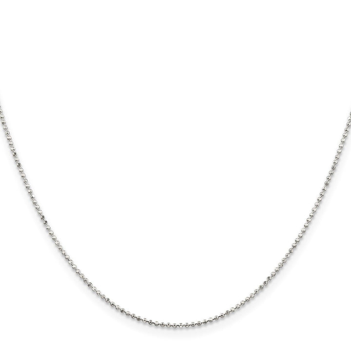 Sterling Silver 1.05mm Ball (Beaded) Necklaces, 18" - Necklace - Design Jewellers Edmonton