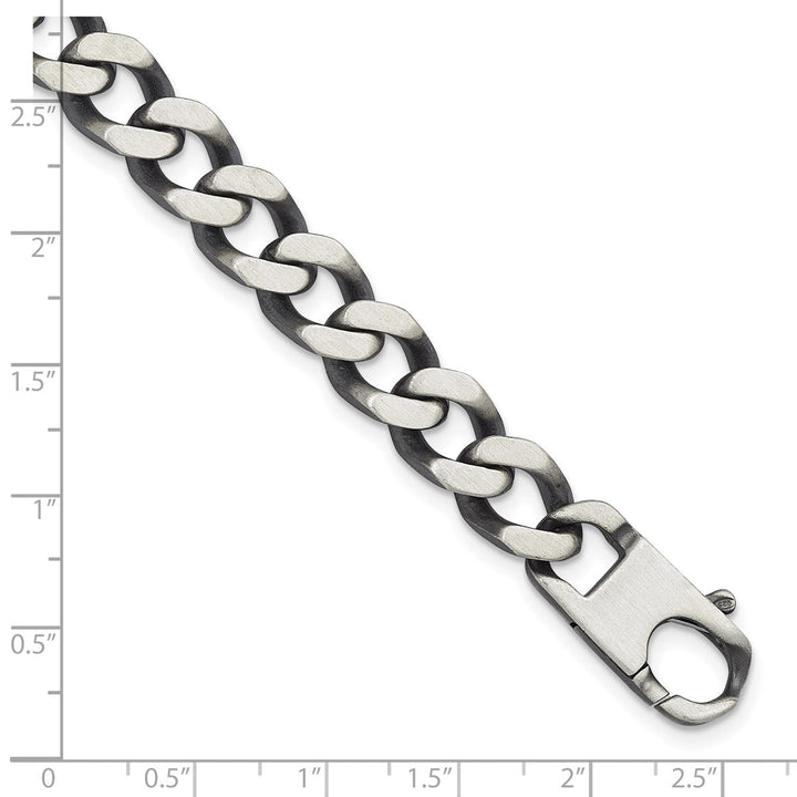 Sterling Silver 10mm Curb Chain, 8" - Chain - Design Jewellers Edmonton