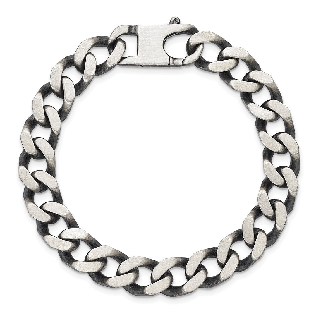 Sterling Silver 10mm Curb Chain, 8