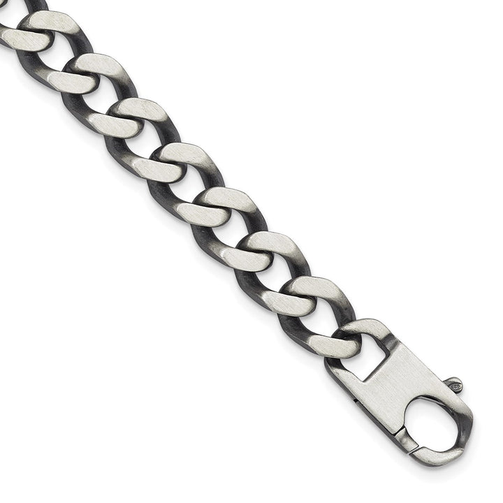 Sterling Silver 10mm Curb Chain, 8" - Chain - Design Jewellers Edmonton