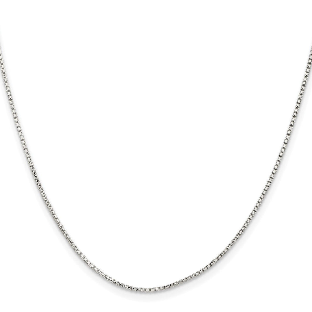 Sterling Silver 1.1mm Box Necklaces, 30