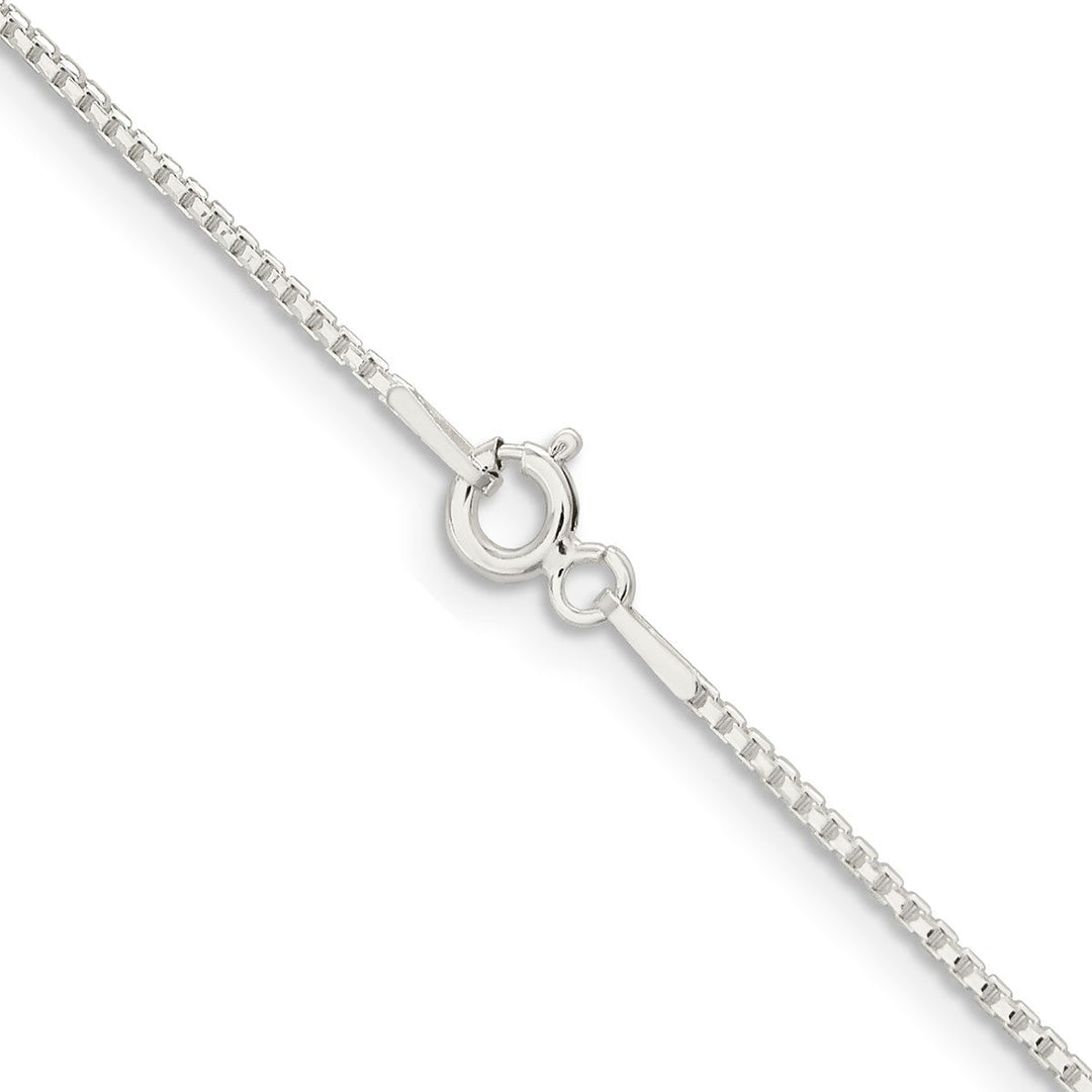 Sterling Silver 1.1mm Box Necklaces, 30
