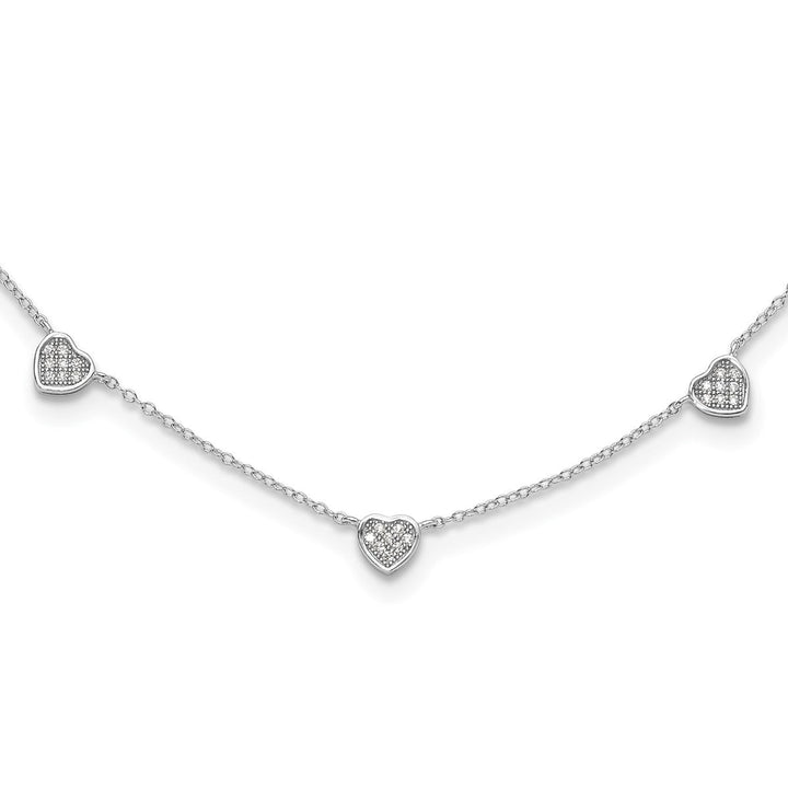 Sterling Silver 1.1mm Cable Necklace, 16" - Necklace - Design Jewellers Edmonton