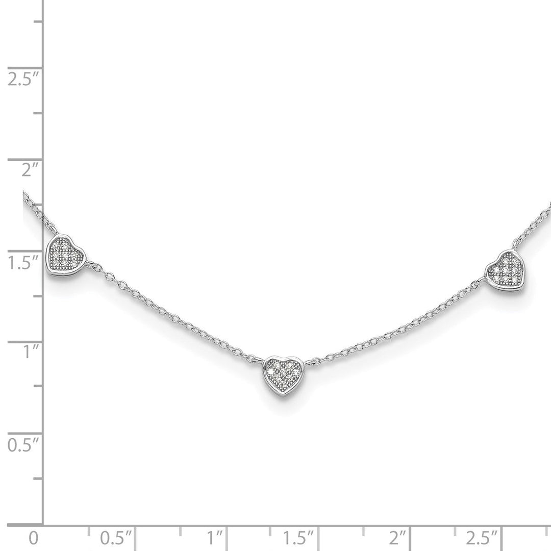 Sterling Silver 1.1mm Cable Necklace, 16