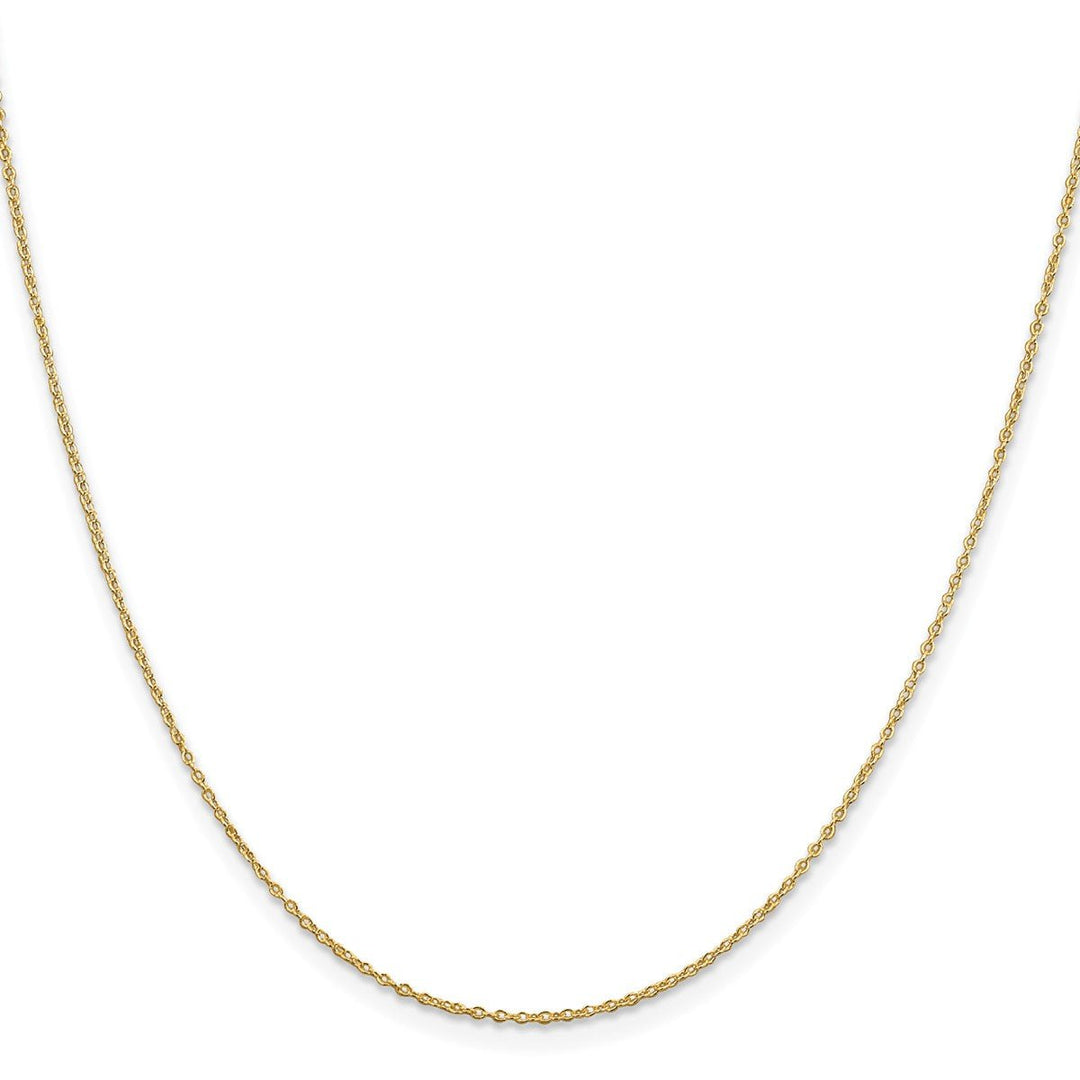 Sterling Silver 1.1mm Cable Necklaces, 18