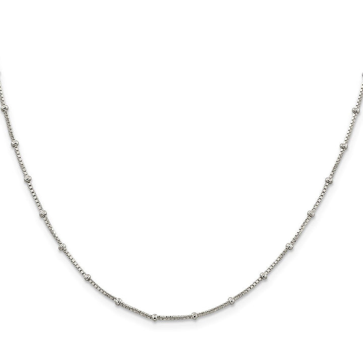 Sterling Silver 1.25mm Ball (Beaded) Necklaces, 18" - Necklace - Design Jewellers Edmonton