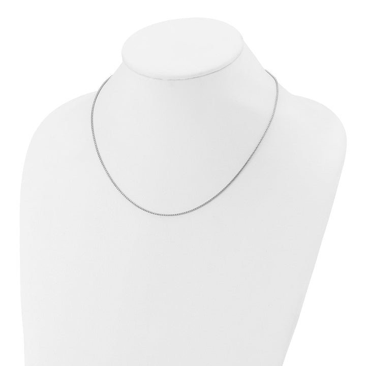 Sterling Silver 1.25mm Box Necklace, 16" - Necklace - Design Jewellers Edmonton