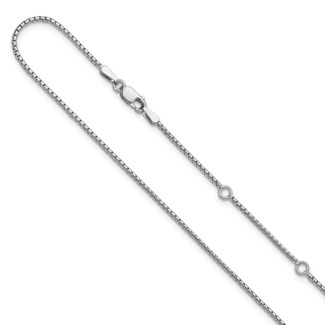 Sterling Silver 1.25mm Box Necklace, 16"