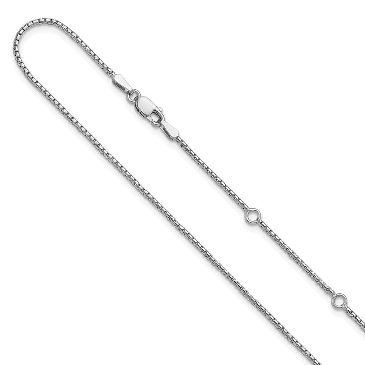 Sterling Silver 1.25mm Box Necklace, 16" - Necklace - Design Jewellers Edmonton