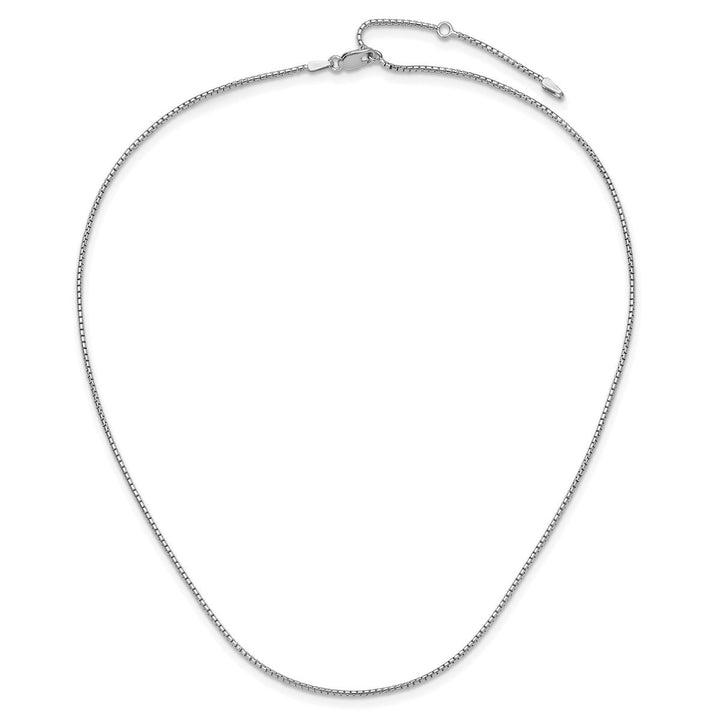 Sterling Silver 1.25mm Box Necklace, 16" - Necklace - Design Jewellers Edmonton