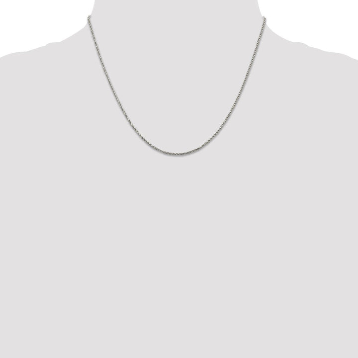 Sterling Silver 1.25mm Box Necklaces, 18" - Necklace - Design Jewellers Edmonton