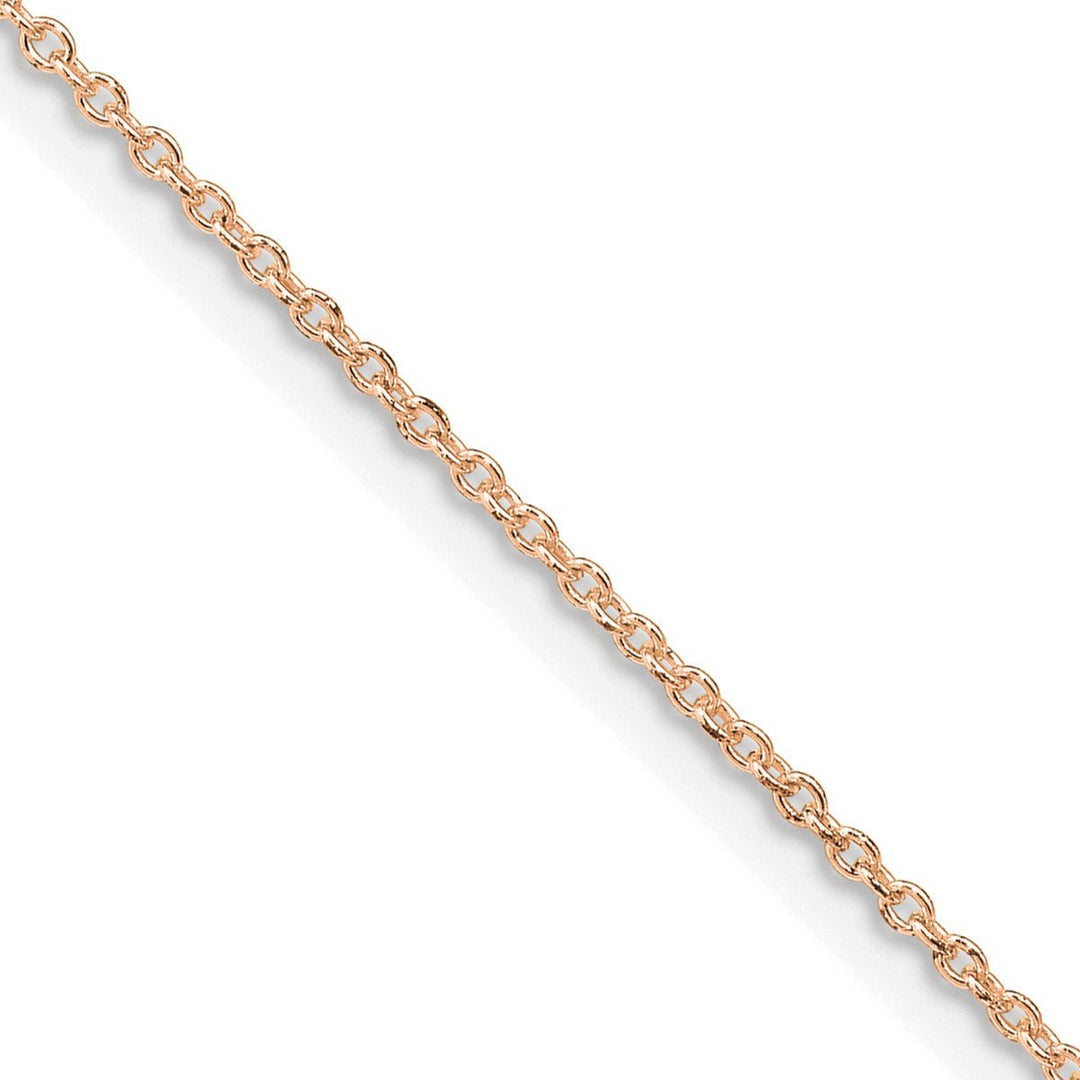 Sterling Silver 1.25mm Cable Chain