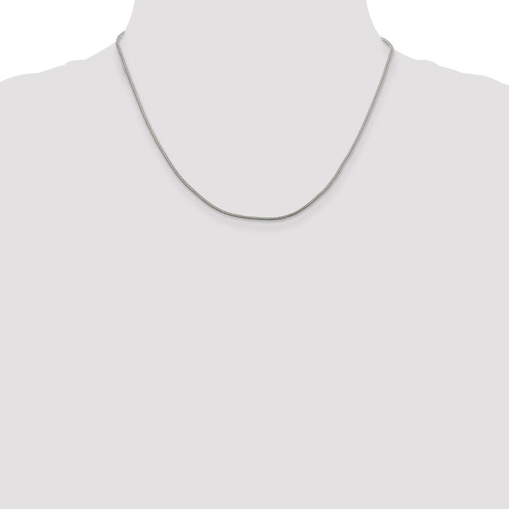 Sterling Silver 1.25mm Franco Necklaces, 18" - Necklace - Design Jewellers Edmonton