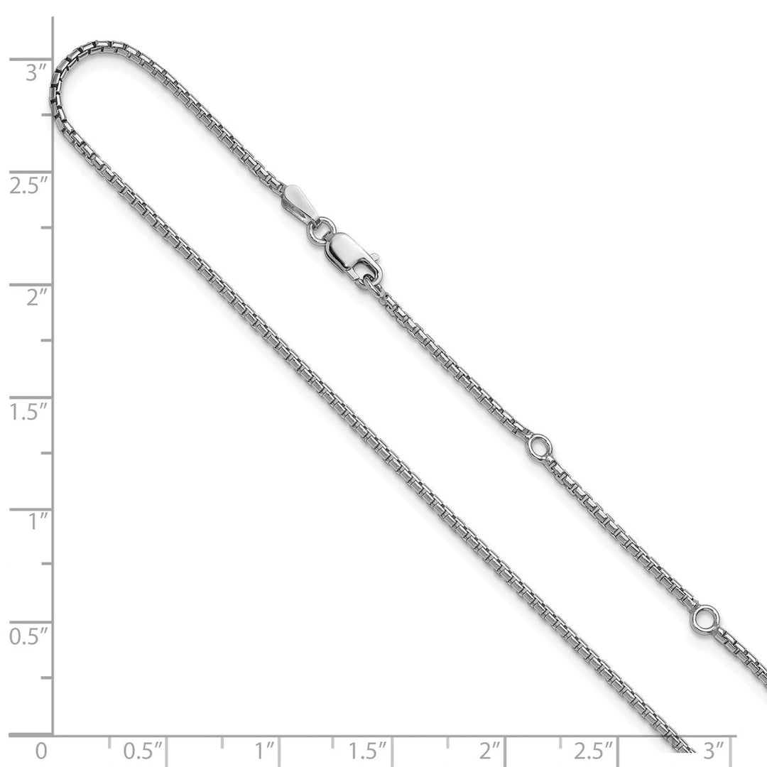 Sterling Silver 1.2mm Ball (Beaded) Chain, 16