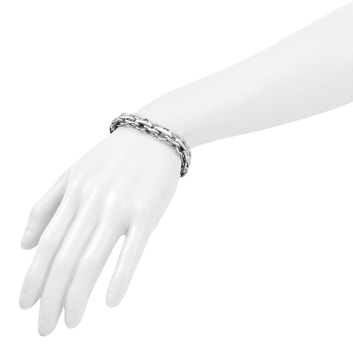 Sterling Silver 12mm Link, Other Bracelet, 7.25" - Bracelet - Design Jewellers Edmonton