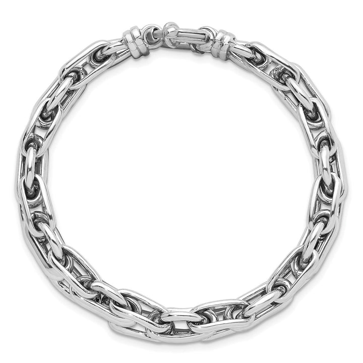 Sterling Silver 12mm Link, Other Bracelet, 7.25" - Bracelet - Design Jewellers Edmonton