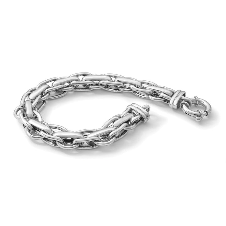Sterling Silver 12mm Link, Other Bracelet, 7.25" - Bracelet - Design Jewellers Edmonton