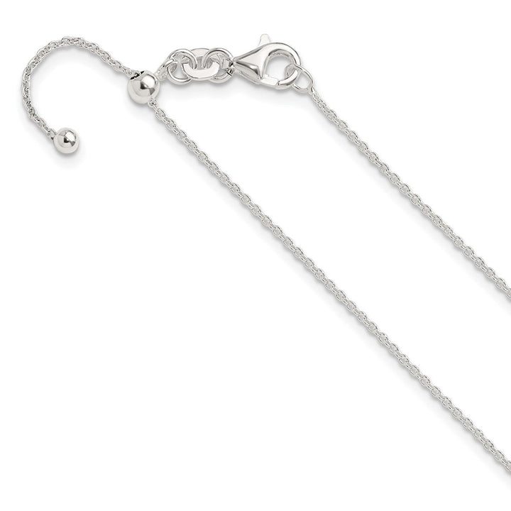 Sterling Silver 1.2mm Rolo Necklace, 24" - Necklace - Design Jewellers Edmonton