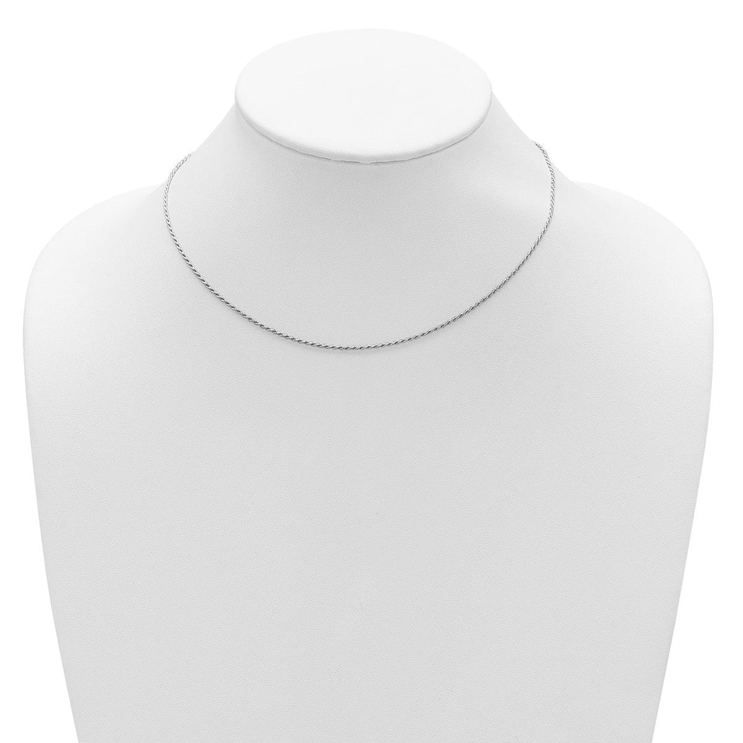 Sterling Silver 1.2mm Rope Chain, 16