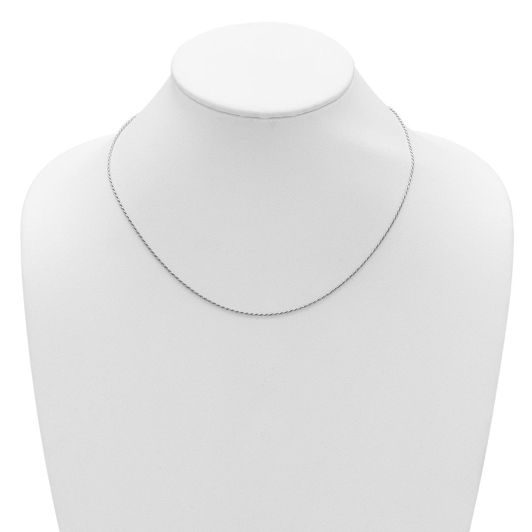 Sterling Silver 1.2mm Rope Chain, 16